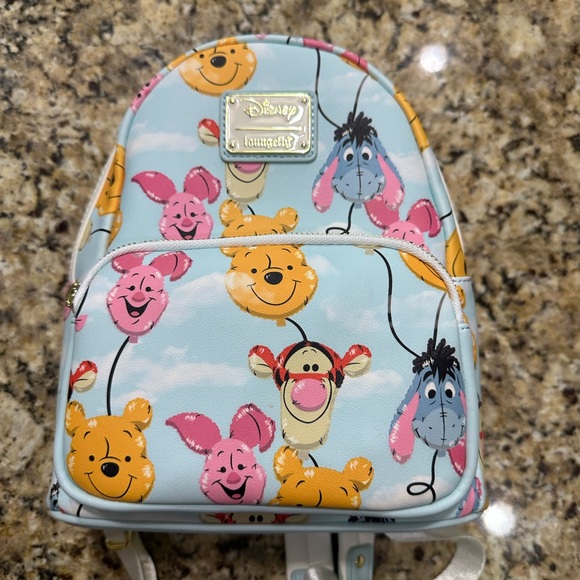Winnie the Pooh and friends loungefly backpack EUC - Picture 1 of 5